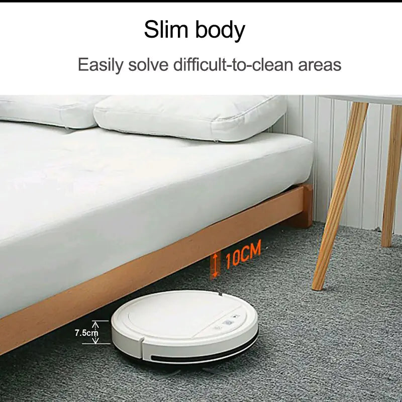 Powerful Robot Vacuum Cleaner with Smart Navigation System