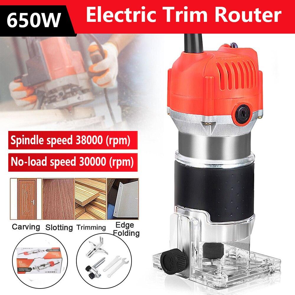 Electric Laminate Edge Wood Trimmer for Precision Cutting