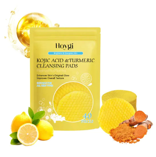 Turmeric Infused Cleansing Pads for Glowing Skin