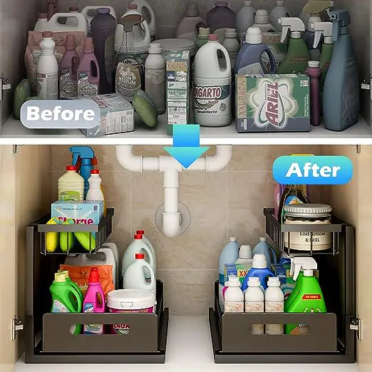 Sliding Drawer Organizer For Kitchen - Maximize Your Space