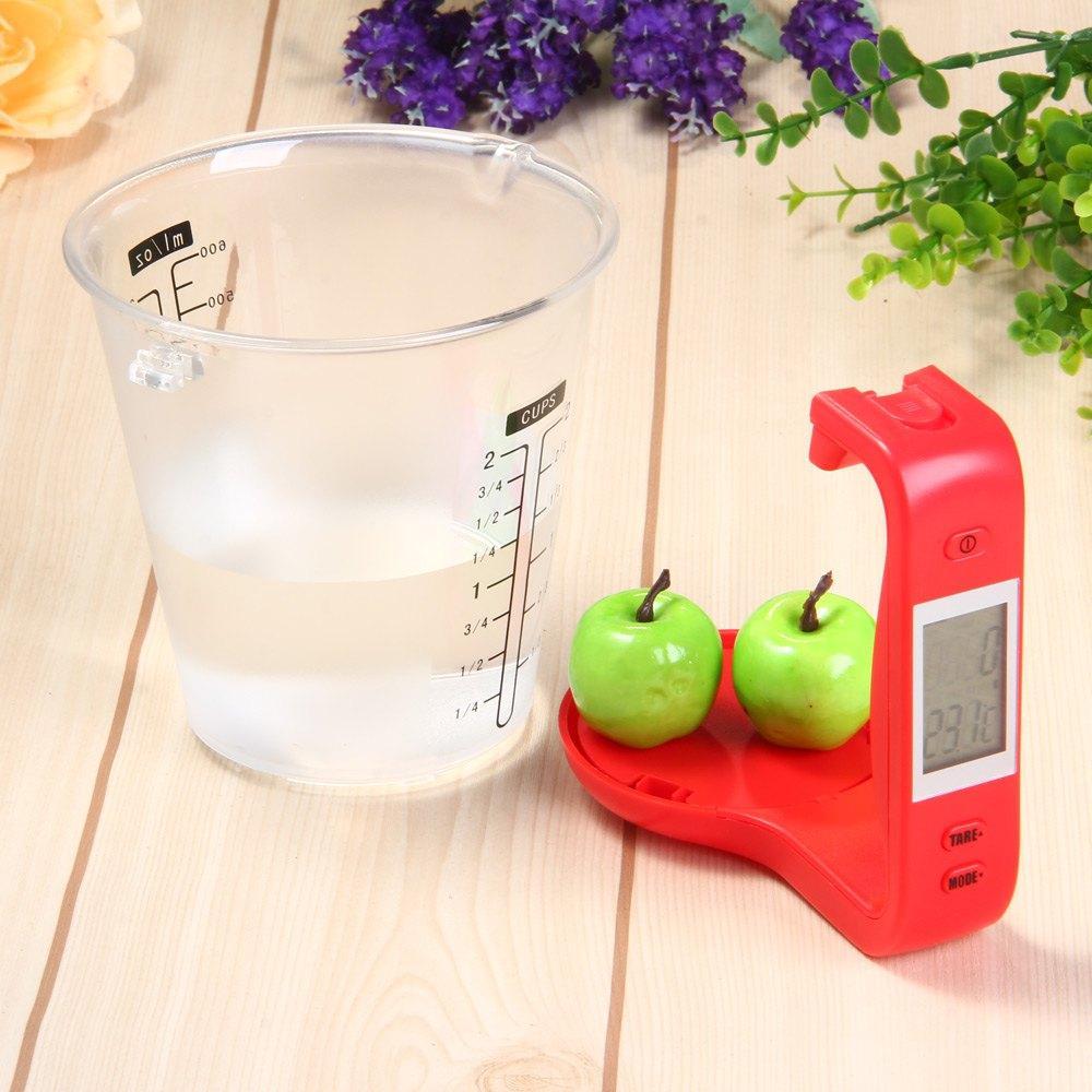 LCD Display Digital Measuring Cup with Temperature Function