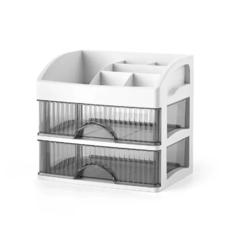 Stylish Multi-Layer Desktop Organizer Storage Box for Clutter-Free Spaces