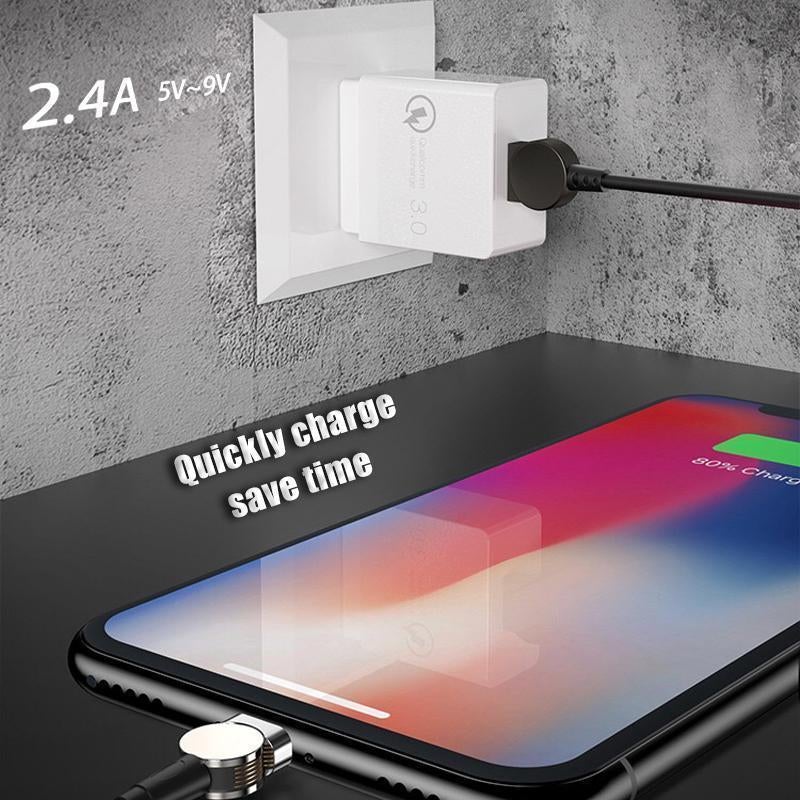 180° Rotating Magnetic Cable for Effortless Charging