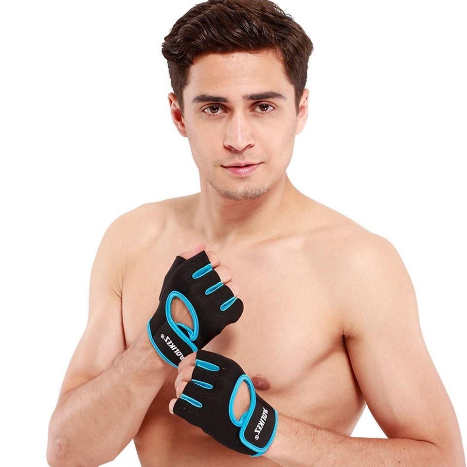 Anti-slip Half Finger Weightlifting Gloves for Ultimate Grip