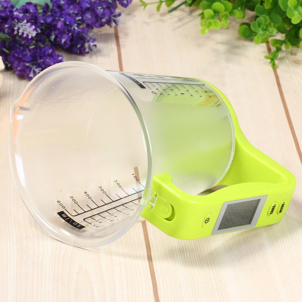 LCD Display Digital Measuring Cup with Temperature Function