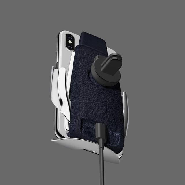 Automatic Clamping Wireless Car Charger for Easy Driving