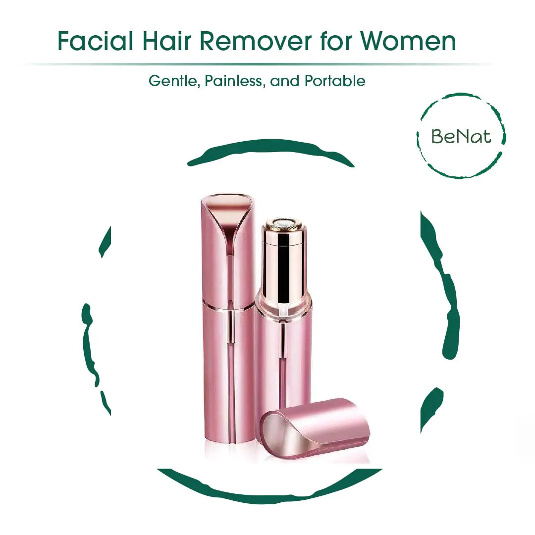 Rechargeable Facial and Eyebrow Hair Removers Set
