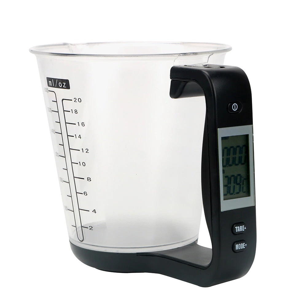 LCD Display Digital Measuring Cup with Temperature Function