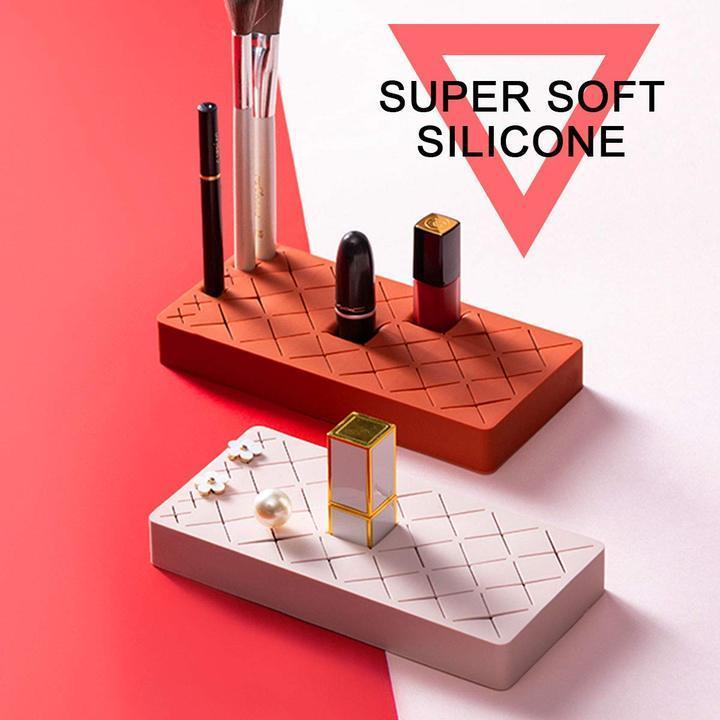 Multi Grids Cosmetic Makeup Rack for Chic Organization