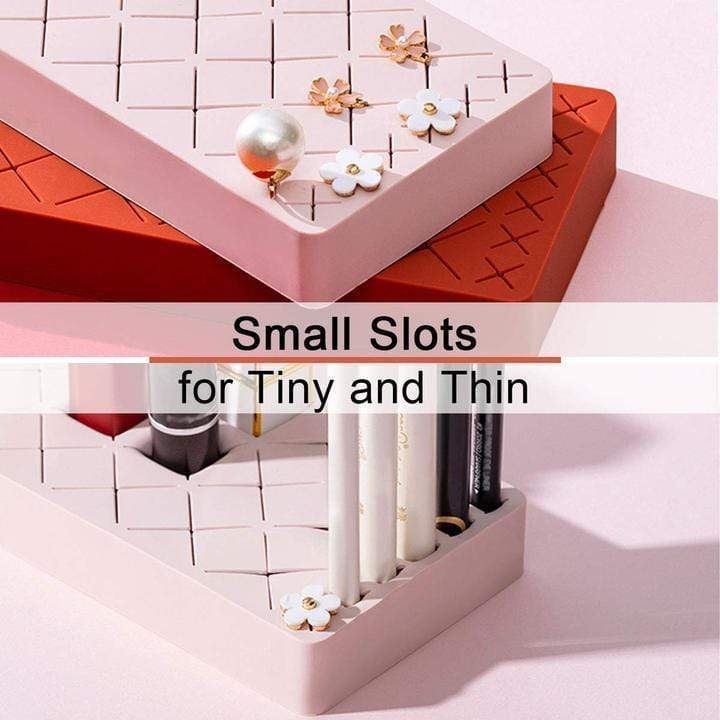 Multi Grids Cosmetic Makeup Rack for Chic Organization