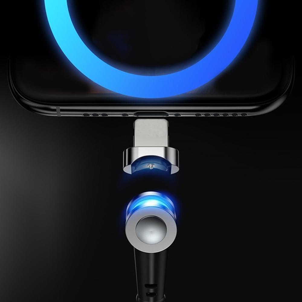 180° Rotating Magnetic Cable for Effortless Charging