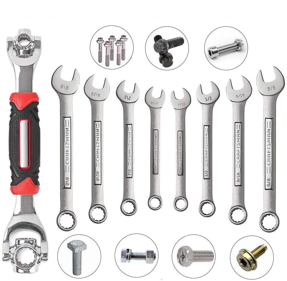 48 in 1 Tools and Socket Wrench for Every Project