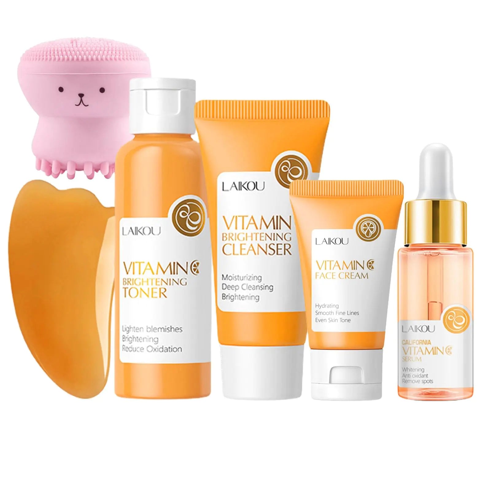 Vitamin C Skincare Set Beauty Gift Sets for Teens 6pcs