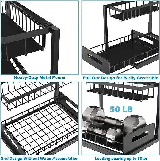 Sliding Drawer Organizer For Kitchen - Maximize Your Space