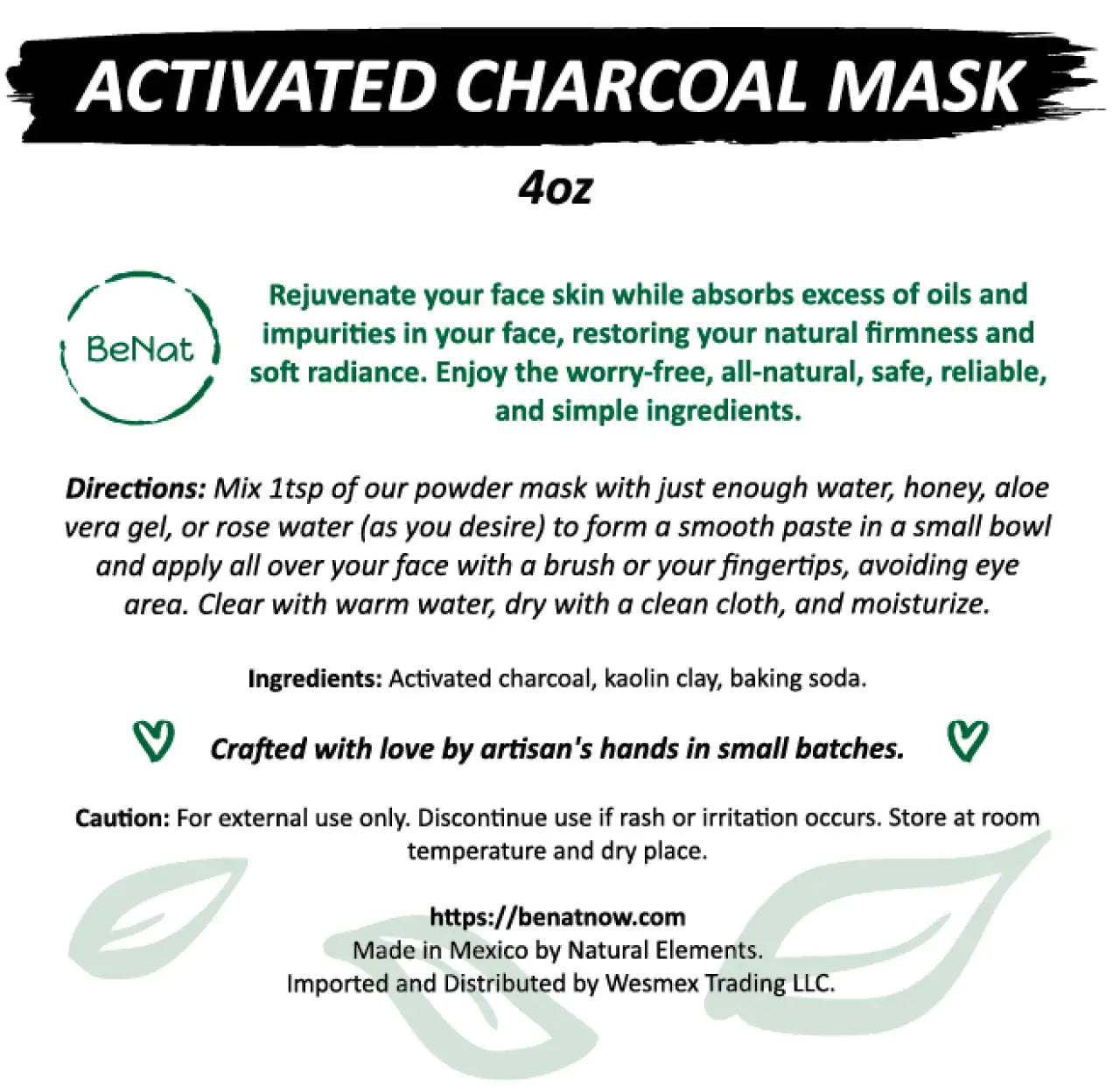 Revitalize Your Skin with Our Activated Charcoal Mask