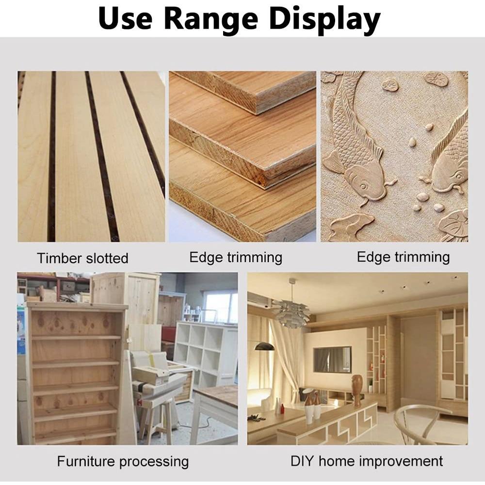 Electric Laminate Edge Wood Trimmer for Precision Cutting