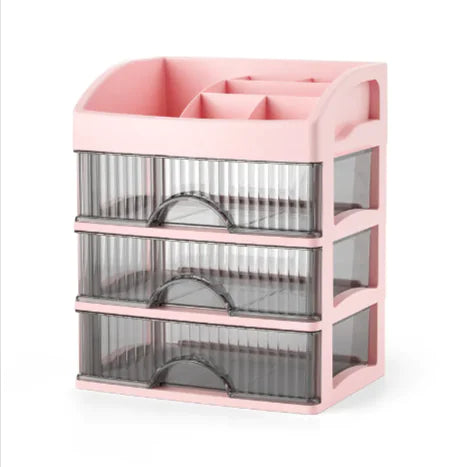 Stylish Multi-Layer Desktop Organizer Storage Box for Clutter-Free Spaces