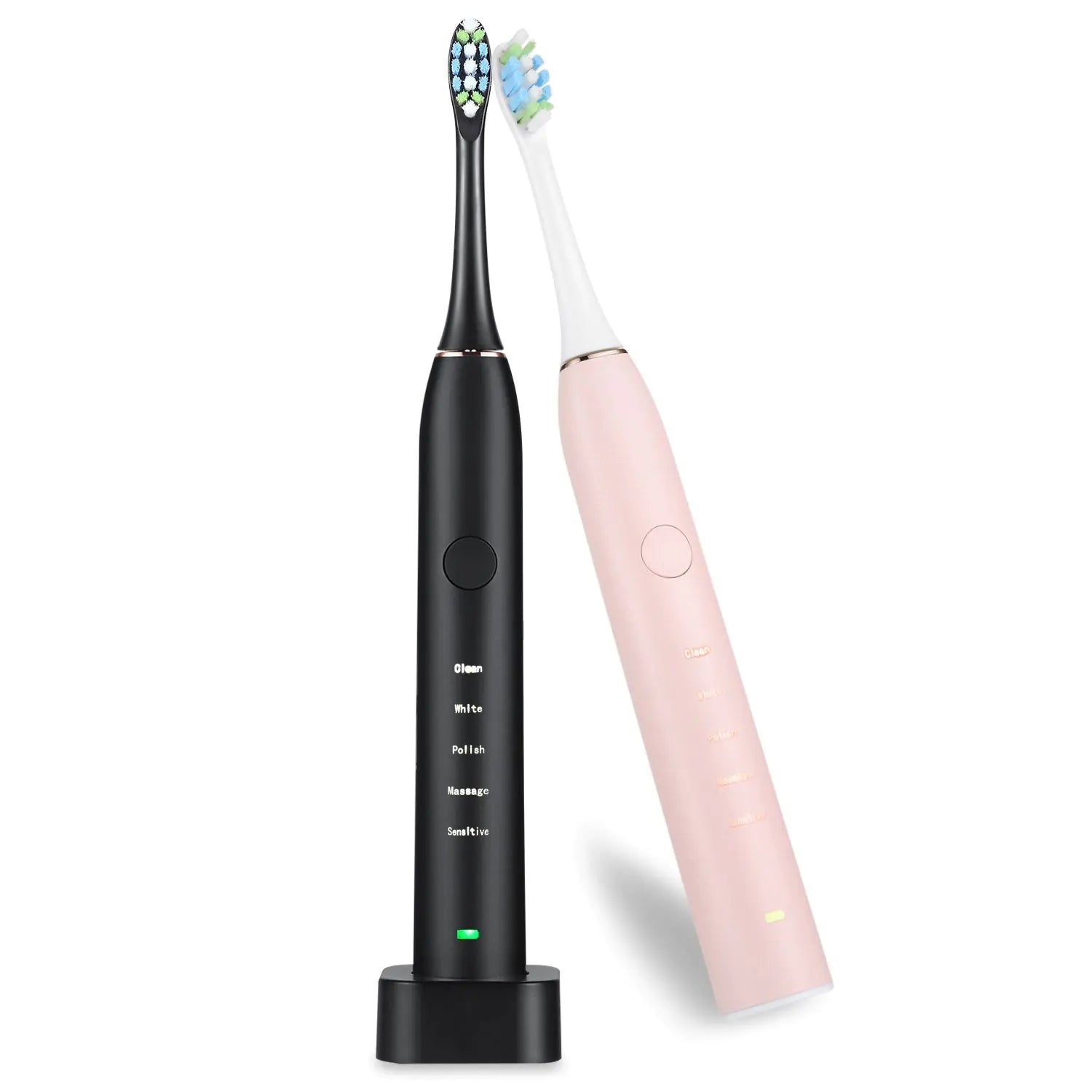 Electric Toothbrush IPX7 Replacement Heads Set for Deep Clean