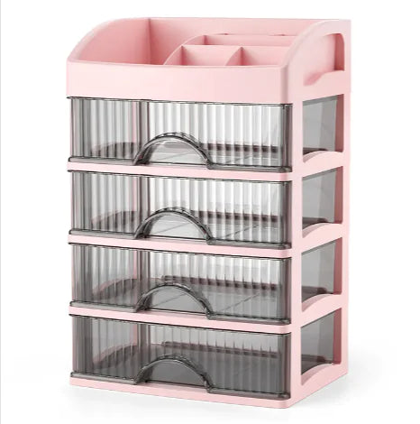 Stylish Multi-Layer Desktop Organizer Storage Box for Clutter-Free Spaces