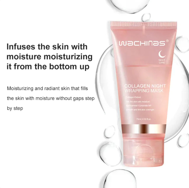 Collagen Night Peel-Off Mask for Radiant Skin