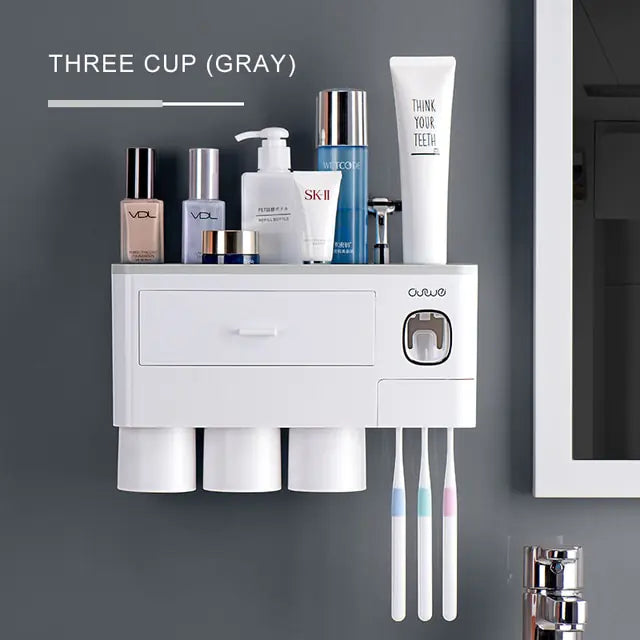 Bathroom Magnetic Storage Rack for Clutter-Free Organization