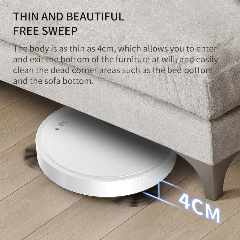 Automatic Robot Vacuum Cleaner for Effortless Home Cleaning