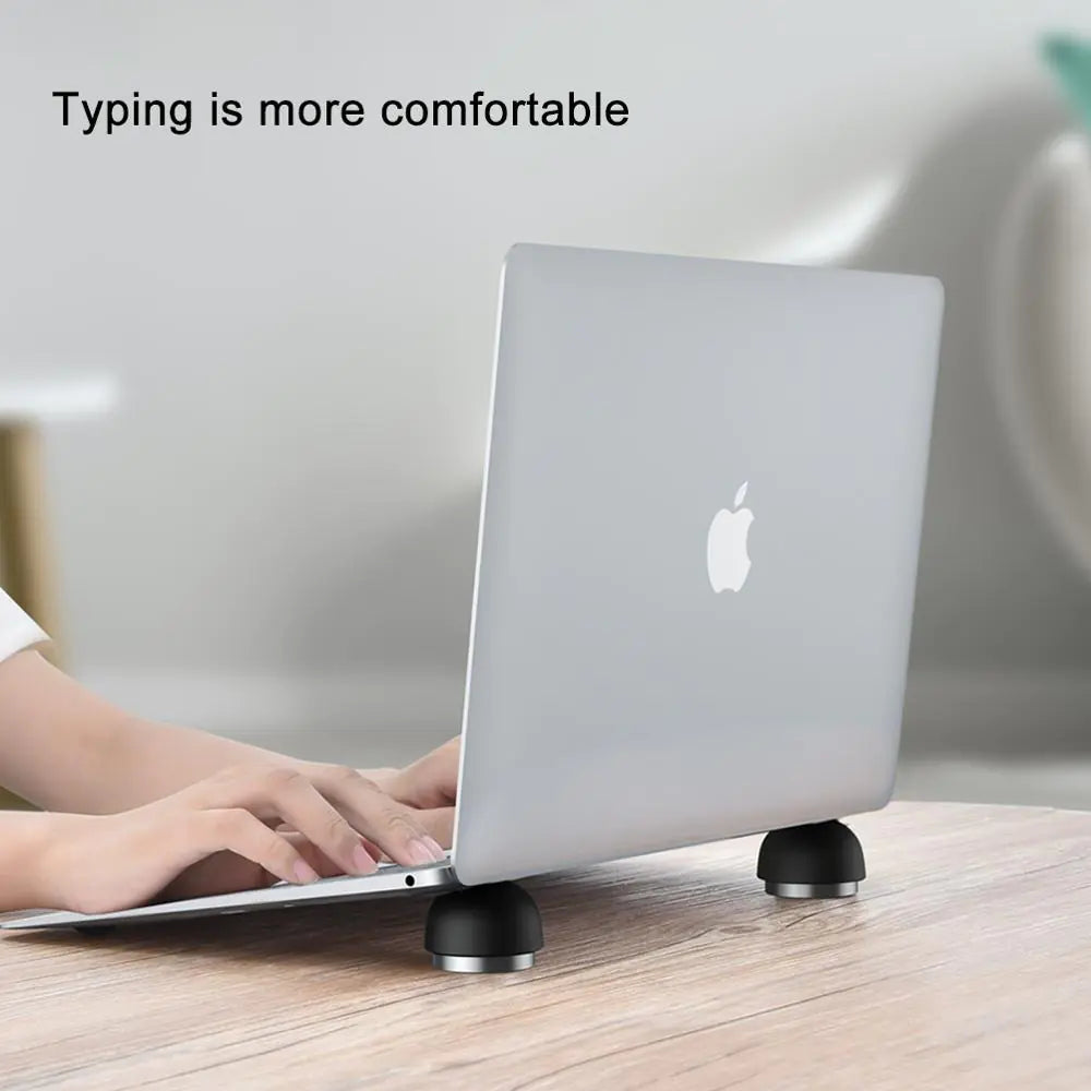 Mushroom Laptop Stand for Ergonomic Comfort and Cooling