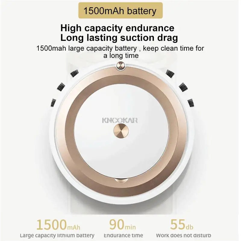 ES04 Robot Vacuum Cleaner For Home With App Control