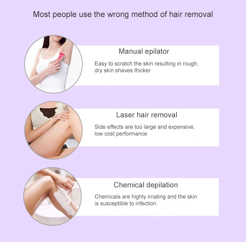 Painless Electric Laser Epilator For Women - Smooth Skin Anytime