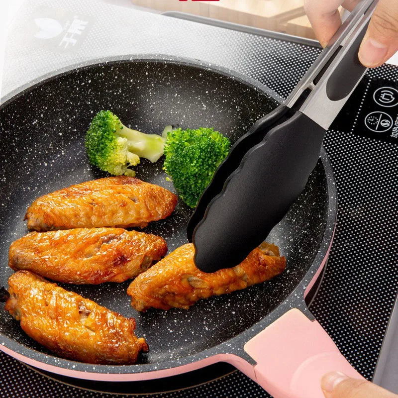 Black Silicone Cooking Utensils Set for Non-Stick Pans