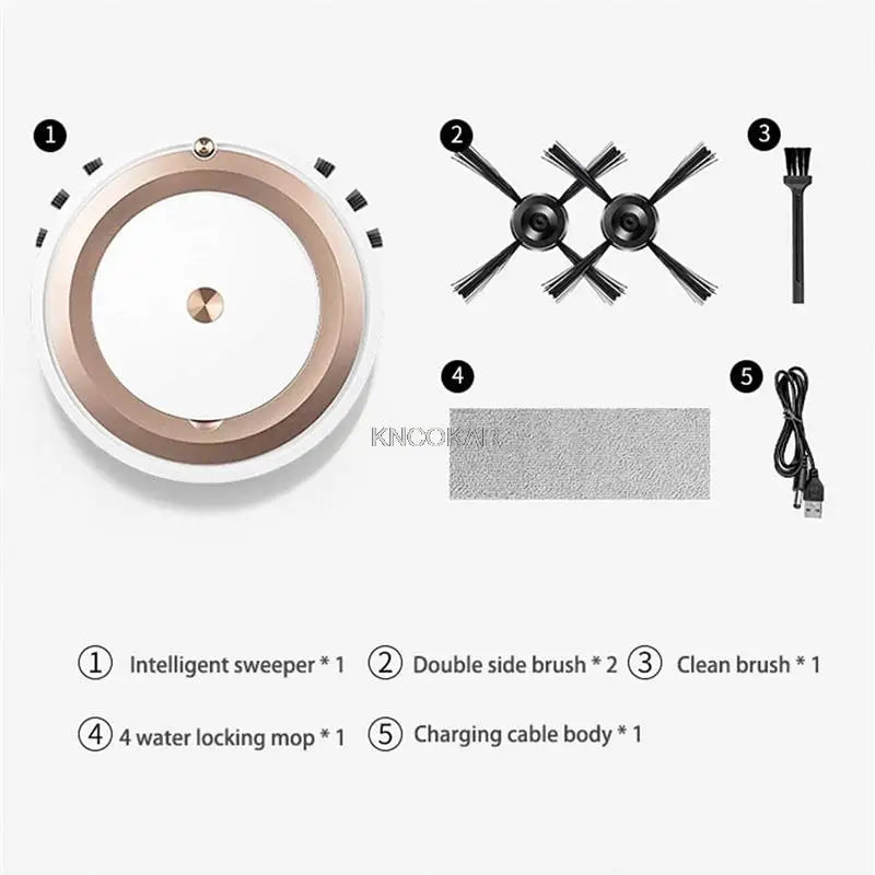 ES04 Robot Vacuum Cleaner For Home With App Control