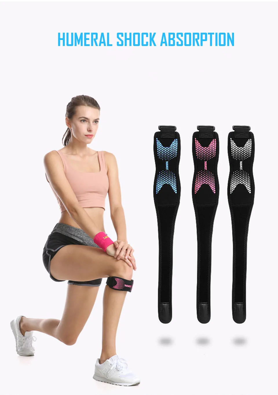 AOLIKES 1PCS Adjustable Knee Pad for Pain Relief Support