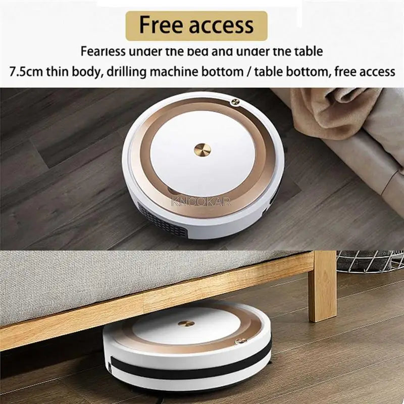 ES04 Robot Vacuum Cleaner For Home With App Control