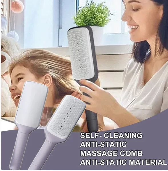 CleanSweep Hair Brush: Discover Ultimate Versatility and Style Today