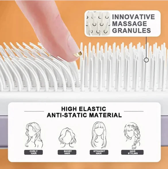 CleanSweep Hair Brush: Discover Ultimate Versatility and Style Today