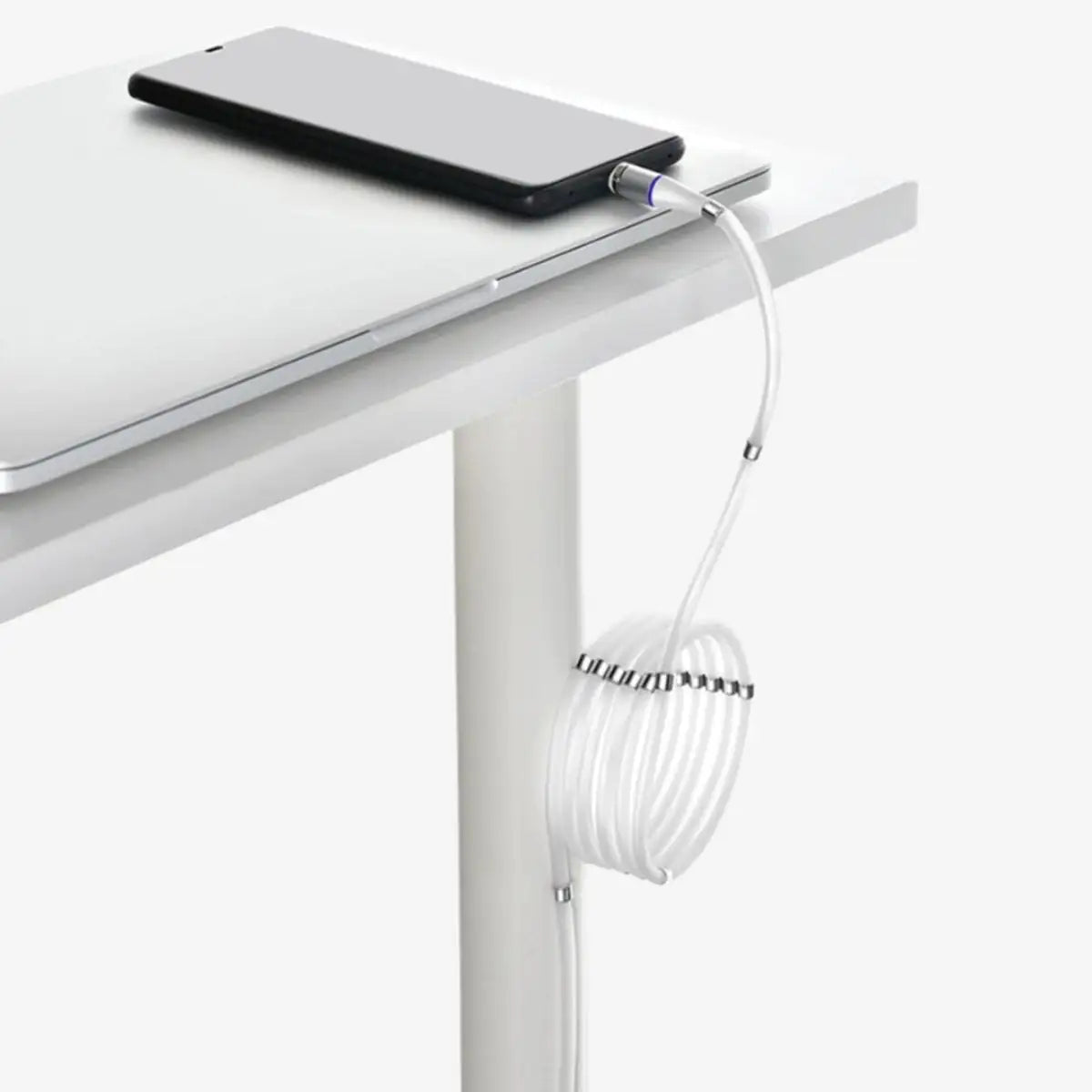 Tangle-Free Magnetic Fast Charging Cable for All Devices