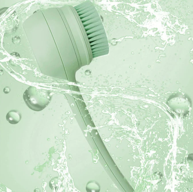 Electric Dual-Handle Bath Brush for Ultimate Cleansing
