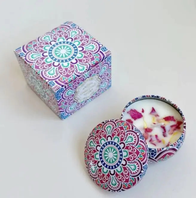 Dried Flower Fragrance Candle Flower Fragrance Incense Candle Delight