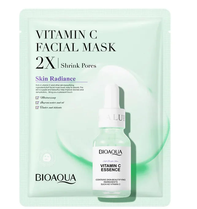 Vitamin C Hydrating Mask for Radiant, Glowing Skin