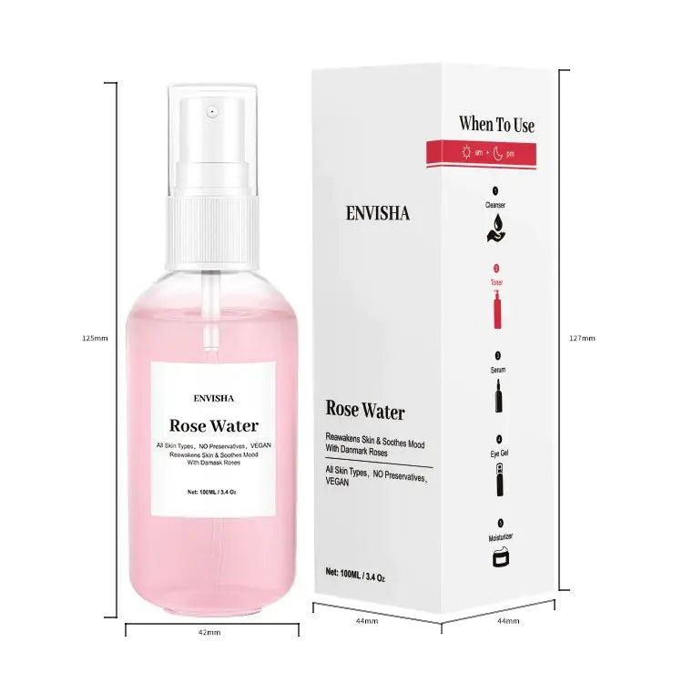 Hydrating Rose Water Toner for Radiant Skin