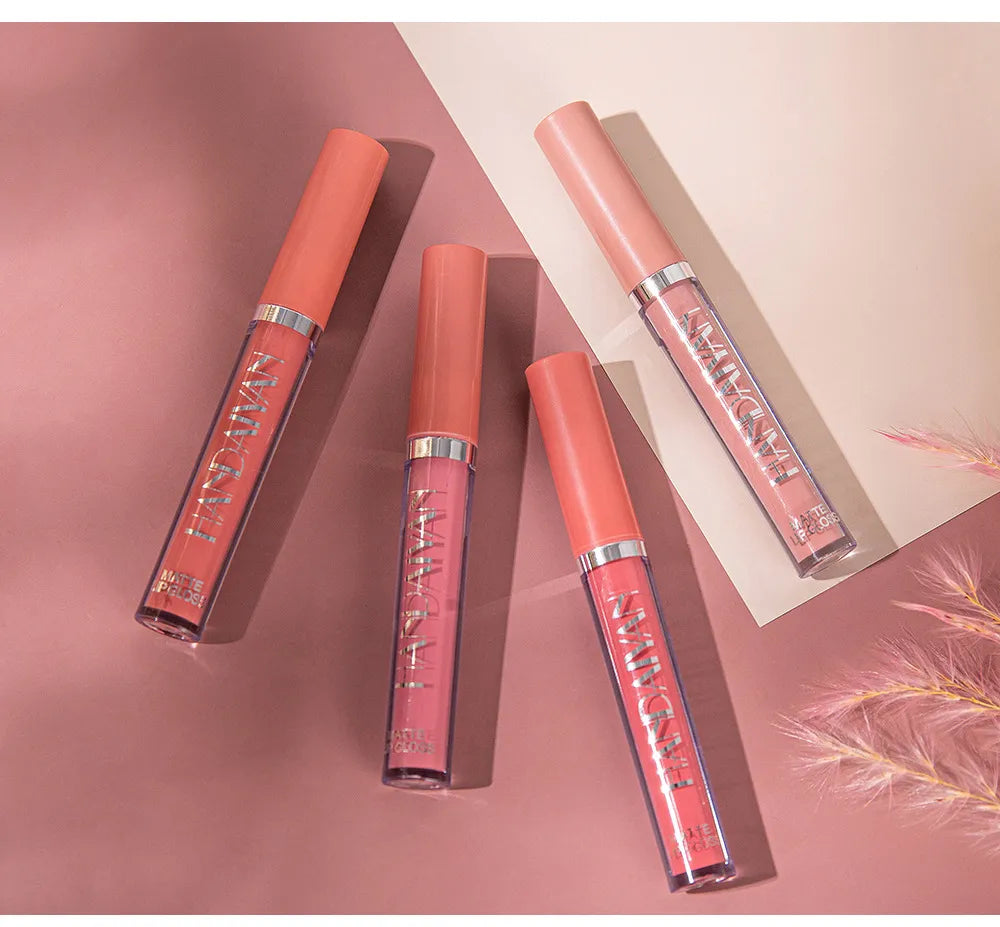 HANDAIYAN Matte Liquid Lipstick Set - Vibrant Long-Lasting Colors