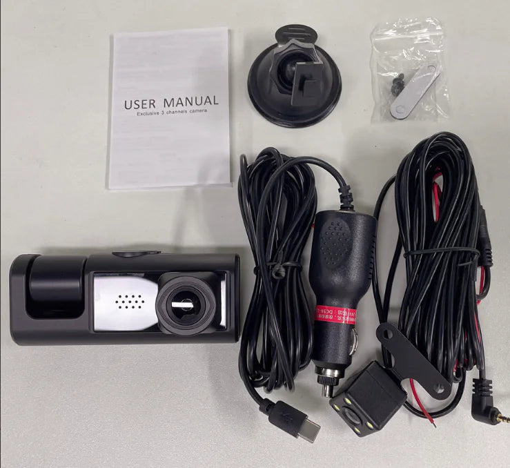 High-Definition Car Dash Cam for Day and Night Safety