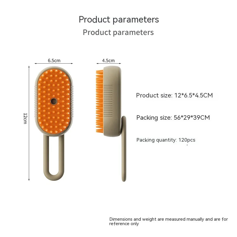 3-in-1 Pet Grooming Brush for Effortless Grooming Bliss