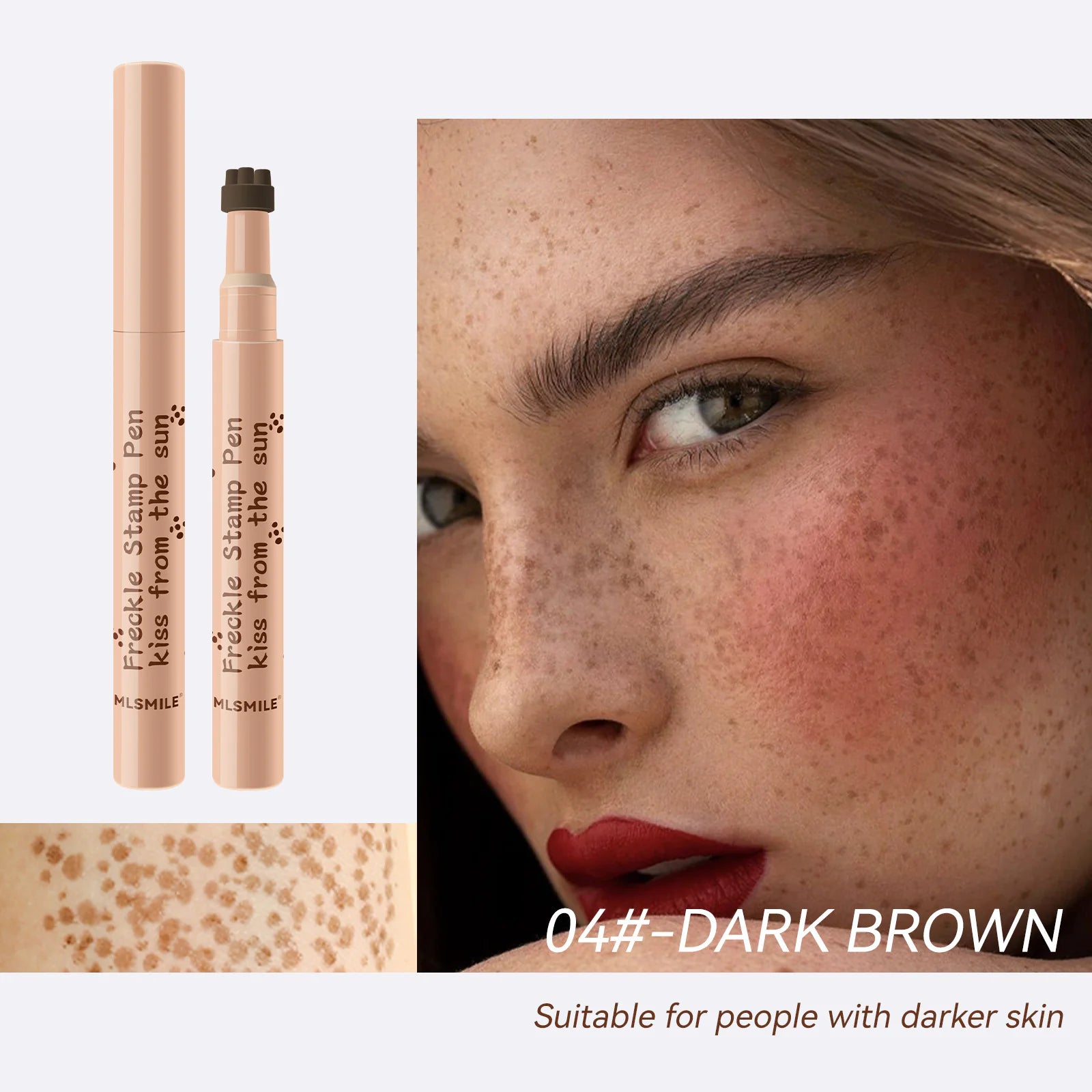 Long-Lasting Waterproof Freckle Pen for Natural Application