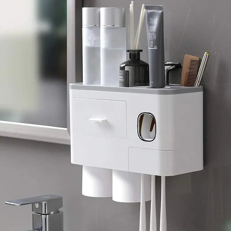 Bathroom Magnetic Storage Rack for Clutter-Free Organization