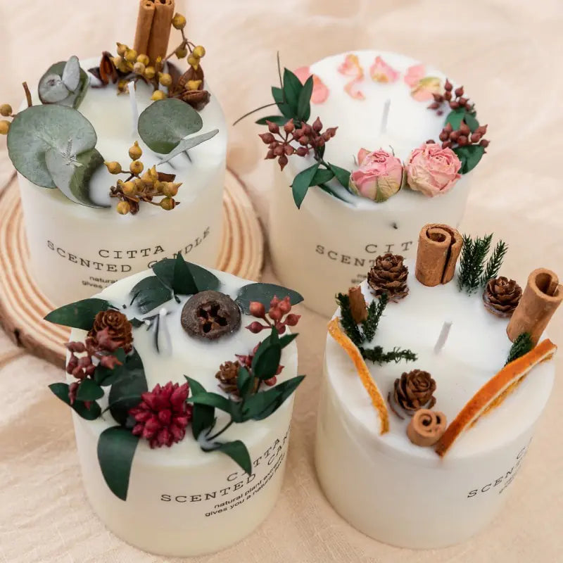 Premium Soy Wax Fragrance Candles for Elegant Atmosphere