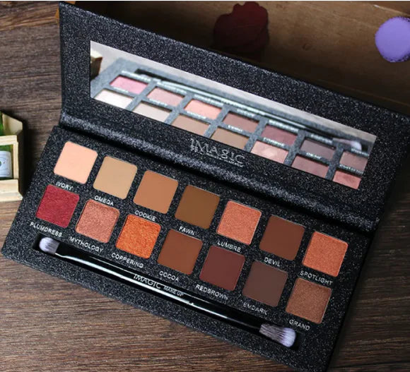 Versatile 14-Color Makeup Set for Stunning Eye Looks