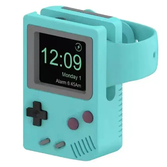 Silicone Charging Stand for Apple Watch – Premium, Minimalist, Travel-Friendly