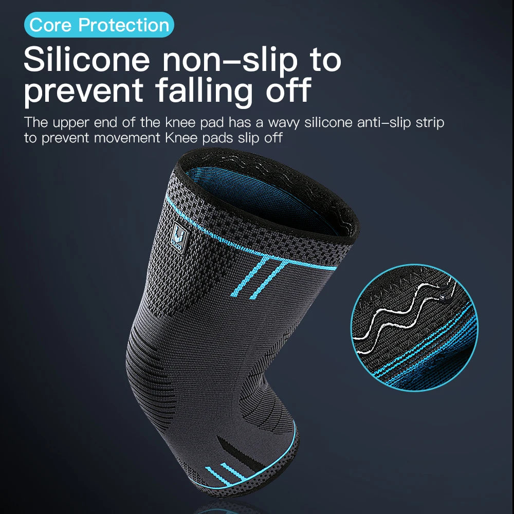 1 Pc Elastic Breathable Compression Knee Support Sleeve