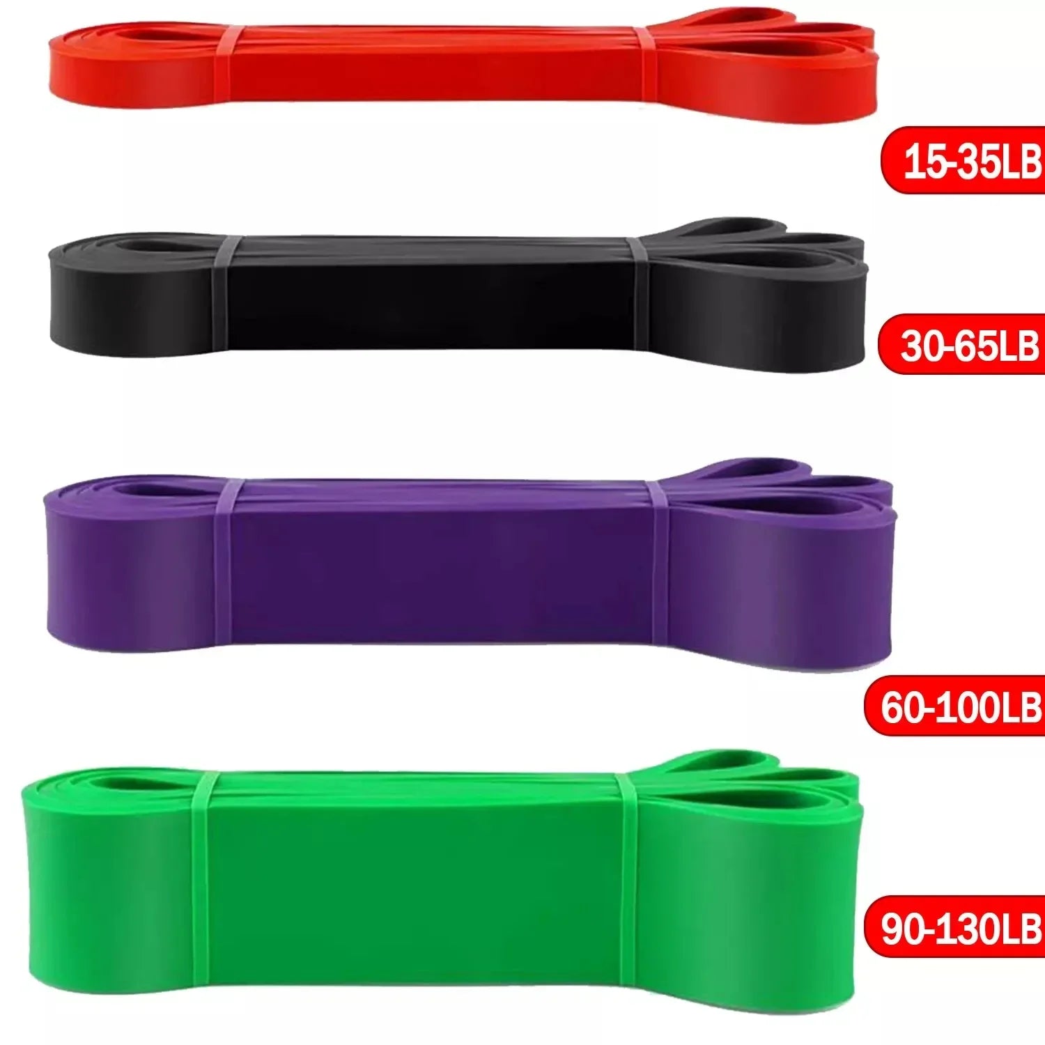 5~120lbs Fitness Resistance Band for Boxing and Yoga